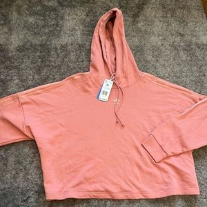 Cropped Adidas Hoodie